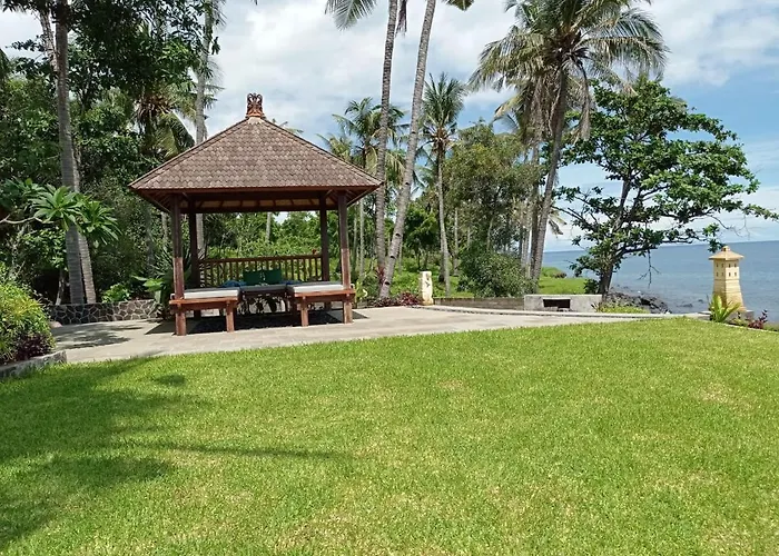 Absolute Beachfront Private Sleeps 6 With Infinity Pool On 1200m2 Of Tropical Land Villa